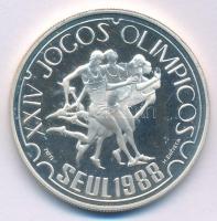 Portugália 1988. 250E Ag "Nyári Olimpia 1988 Szöul" T:PP karc
Portugal 1988. 250 Escudos ...