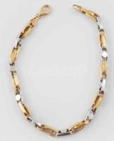 Arany (Au) 14 K karkötő, jelzett, h: 22 cm, nettó: 7,3 g