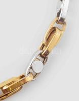 Arany (Au) 14 K karkötő, jelzett, h: 22 cm, nettó: 7,3 g