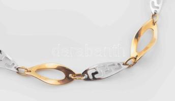 Arany (Au) 14 K karlánc, jelzett, h: 19 cm, nettó: 2,3 g