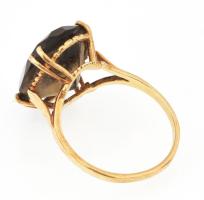 Arany (Au) 8K gyűrű, jelzett, méret: 54, bruttó: 3,4 g