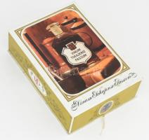 Vinum Tokajense Passum, Tokaji 5 puttonyos aszú, Tolcsva, Tokaj Kereskedőház, díszdobozban, foltos d...