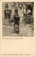 An art collector´s apartment s: Benkhard Ágost