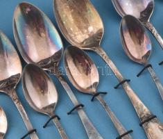 Ezüstözött evőeszköz szett díszdobozban