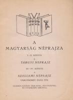 Mutatványfüzet ,,A magyarság néprajza I-IV. kötet" című néprajzi munka második kiadásához.

B...
