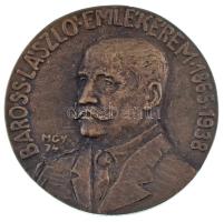 1974. Baross László Emlékérem 1865-1938 / Kiemelkedő Munkásságért - GKI 1924 kétoldalas, öntött bronz emlékérem (~79-80mm) T:AU,XF