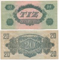 1944. 10P + 20P "A Vörös Hadsereg Parancsnoksága" T:F