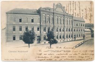 1904 Miskolc, Erzsébet Izraelita (zsidó) elemi iskola. Bardos Vilmos felvétele (fl)