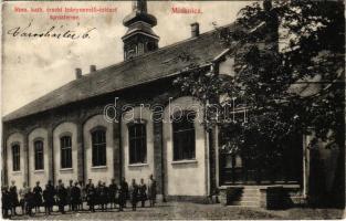 1915 Miskolc, Római katolikus érseki leány nevelőintézet tornaterem (Rb)