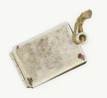 1914 I. vh.-s dögcédula tartó benne cédulával 6x3,5 cm