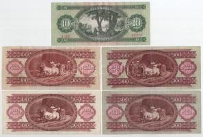 1960. 10Ft + 1962-1992. 100Ft (4db/3xklf) T:F