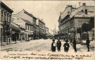 1904 Miskolc, Széchenyi utca, Schweitzer üzlete (EK)