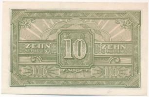 Ausztria / Szövetséges megszállás 1944. 10Sch T:VF folt
Austria / Allied Occupation 1944. 10 Schill...