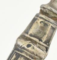 6 darab ezüst (Ag) nyelű villa, jelzett, bruttó: 120 g