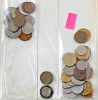 Vegyes ~189db-os érme tétel, részben négygyűrűs albumba rendezve valamint 2-2db emlékérem és sportér...