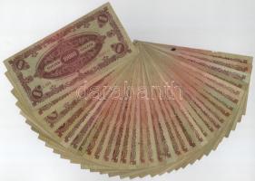 1945. 10.000P (33x) többségében "MNB" bélyeggel T:F