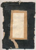 Nyáregyházi báró Nyáry Pál (?-?): Hegyvidéki fenyők. Akvarell, papír. Jelezve jobbra lent. Kartonra ...