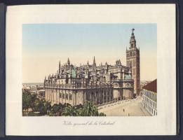 cca 1910 Sevilla 40 oldalas képes füzet spanyol, francia, angol nyelven / Booklet with 40 pages. Fre...