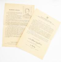 cca 1940 Erdély kérése a magyar társadalomhoz. Kolozsvári Wesselényi Lövészegylet felhívása az egyle...