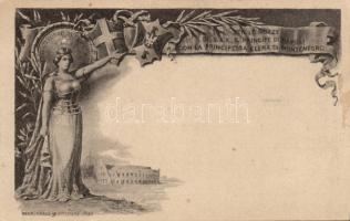 For the wedding of Italian prince and Elena, princess of Montenegro