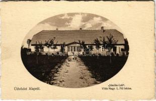 1927 Alap, Józsika-Lak, Vitéz Nagy. L. Pál lakása és saját kiadása (EK)