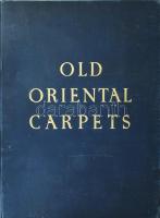 Friedrich Sarre and Herrman Trenkwald: Old oriental carpets Volume I-II. Issued by the Austrian Museum For Art and Industry with text by Friedrich Sarre and Hermann Trenkwald. Translated by A. F. Kendrick. Vienna - Leipzig, 1926-1929, Anton Schroll & Karl Herzmann,  20+4+60 (Plate 1-60, táblák előtti magyarázó szövegek hártyapapíron) p. + 60 t.;  43+1+54 (Plate 1-60, táblák előtti magyarázó szövegek hártyapapíron, hiány: Plate 3, 16, 23, 30, 48, 49.) p. + 60 t.;  Angol nyelven. 120 képtáblával, közte fekete-fehér és színes táblák. Nagyrészt egyoldalas táblák, de közte pár kétoldalas is. Példányunkból néhány magyarázó oldal hiányzik a táblák elől, de a táblák hiánytalanul megvannak!   Kiadói aranyozott egészvászon-kötések, kopott, foltos borítóval, az I. kötetben: az 1. tábla kijár, egy magyarázó lap sérült, hiányos és kijár (de a szöveg ép, (Plate 55), egy lap lyukas (Plate 56), egy lap alsó sarkán szöveget nem érintő hiánnyal (Plate 58), benne 4-5 szakadt lappal, benne foltos lapokkal is. A 2. kötetben az előszó (Preface, 7/8 p.) sérült, hiányos és kijár, egy lap (Plate 1) sérült, néhány szakadt magyarázó lappal, 6 magyarázó lap hiányzik, benne foltos lapokkal is. Ritka szőnyegekkel kapcsolatos szakkönyv!, 60x45x4 cm x2 /   Friedrich Sarre and Herrman Trenkwald: Old oriental carpets Volume I-II. Issued by the Austrian Museum For Art and Industry with text by Friedrich Sarre and Hermann Trenkwald. Translated by A. F. Kendrick. Vienna - Leipzig, 1926-1929, Anton Schroll & Karl Herzmann,  20+4+60 (Plate 1-60, commentaries on onion-skin pages) p. + 60 t.;  43+1+54 (Plate 1-60, commentaries on onion-skin pages, missing pages: Plate 3, 16, 23, 30, 48, 49.) p. + 60 t.;  In English language. 120 illustration pages, with black-and-white and colour plates. The illustrations are complete, but six commentary pages are missing.   Gilt linen-binding, with worn, spotty cover. Volume I: one page is damaged and comes out, but text is complete (Plate 55), one page with hole (Plate 56), one page with missing corner (Plate 58), 4-5 pieces of torn pages, and also spotty pages. The Volume II: the preface is damaged and comes out (7/8. p.), one page damaged (Plate 1), some commentary pages torn, 6 commentary pages are missing, also spotty pages. Very rare! 60x45x4 cm x2