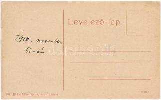 Ráckeve, Árpád szobor. Pilliser könyvnyomda kiadása (ázott sarok / wet corner)