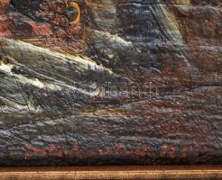 Istókovits Kálmán (1898-1990): Ecce homo, 1925. Olaj, vászon, jelezve jobbra lent. Dekoratív fakeret...