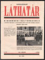 1942 A Láthatár c. kisebbségi kultúrszemle X. évf. 1. szám