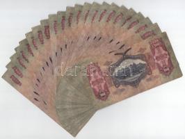 1930. 100P (22x) közte csillagos sorozatszámú és alacsony "000767" sorszám T:F,VG 
Adamo ...