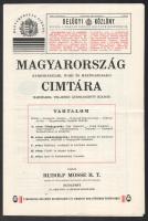 1930 A Magyarország kereskedelmi, ipari és mezőgazdasági címtára. 4 p.