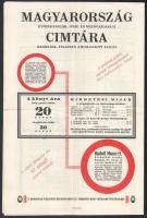 1930 A Magyarország kereskedelmi, ipari és mezőgazdasági címtára. 4 p