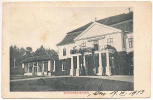 1913 Ipolyszécsényke, Secianky; Lipthay kastély / castle (fl)