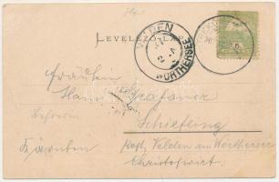 1903 Detrekőszentmiklós, Blasenstein-Sankt-Nikolaus, Plavecky Mikulas; Vadászkastély "Monrepos&...