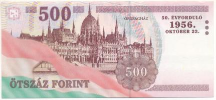 2006. 500Ft "A forradalom 50. évfordulója 1956. október 23.", "EB 6526878" T:UNC...