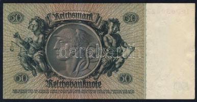 Német 3. Birodalom 1933. 50M (3x) háborús nyomatok egymás utáni sorszámokkal T:II+ (egyszer hajtva, ...