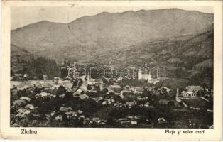 1927 Zalatna, Zlatna; piata si valea mori / völgy / valley, general view (EK)