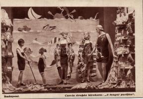 Budapest VII. Corvin áruház kirakat