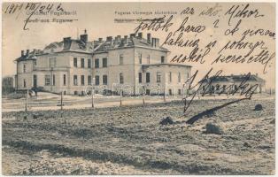 1909 Fogaras, Fagaras; Vármegye közkórháza / hospital (EK)