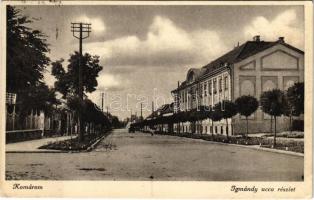 1937 Komárom, Komárno; Igmándy utca / street view (fa)