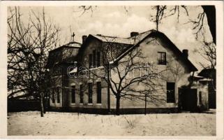 1948 Miskolc, Karmelita rendház és kápolna télen