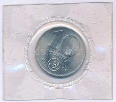 1981. 10Ft Ni "FAO" lezárt fóliatokban T:UNC patina Adamo EM63