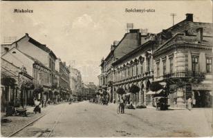 1915 Miskolc, Széchenyi utca, Reinitz Herman, Reiner Dávid üzlete. Grünwald Ignác kiadása (EK)