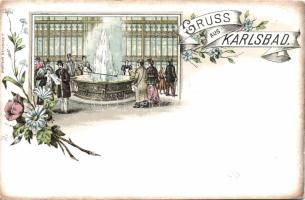 Karlovy Vary fountain litho (EB)