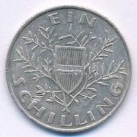 Ausztria 1924. 1Sch Ag T:XF Austria 1924. 1 Schilling Ag C:XF Krause KM#2835