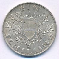 Ausztria 1924. 1Sch Ag T:XF Austria 1924. 1 Schilling Ag C:XF Krause KM#2835