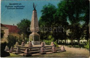 1917 Gyulafehérvár, Alba Iulia; Custozza emlékszobor / Custozza-Denkmal / military monument (EK)