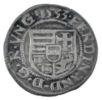 1533K-B Denár Ag "I. Ferdinánd" (0,53g) T:XF patina Hungary 1533K-B Denar Ag "Ferdina...