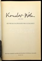 Kondor Béla (1931-1972). Oeuvre-katalógus. Bp., 1984, Magyar Nemzeti Galéria. Fekete-fehér és színes...