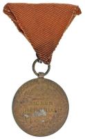 1898. "Jubileumi Emlékérem a Fegyveres Erő Számára / Signum memoriae (AVSTR)" bronz kitünt...